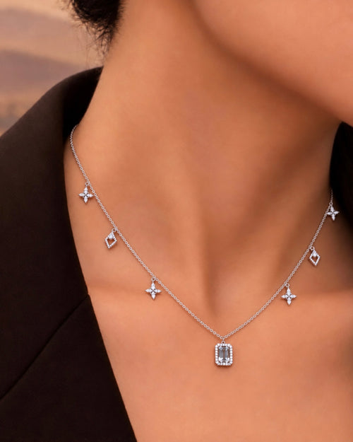 Nova Wing Charm Necklace