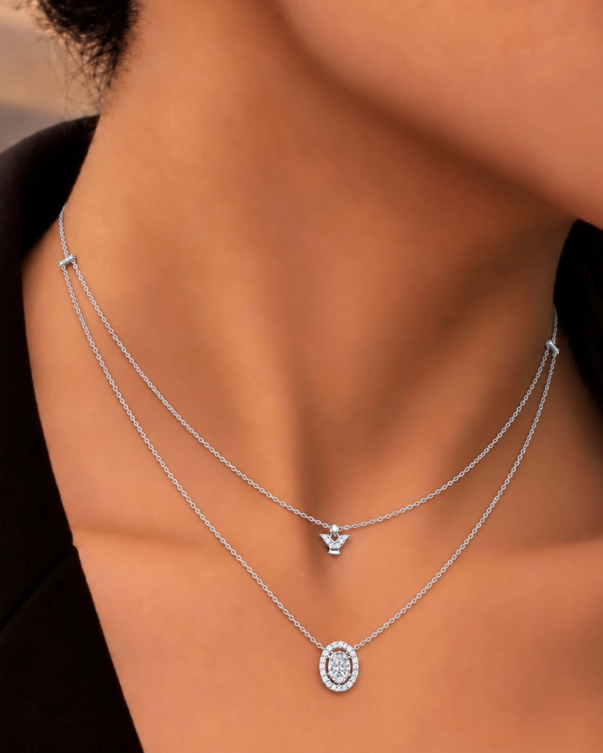 Origin Layered Pendant Necklace