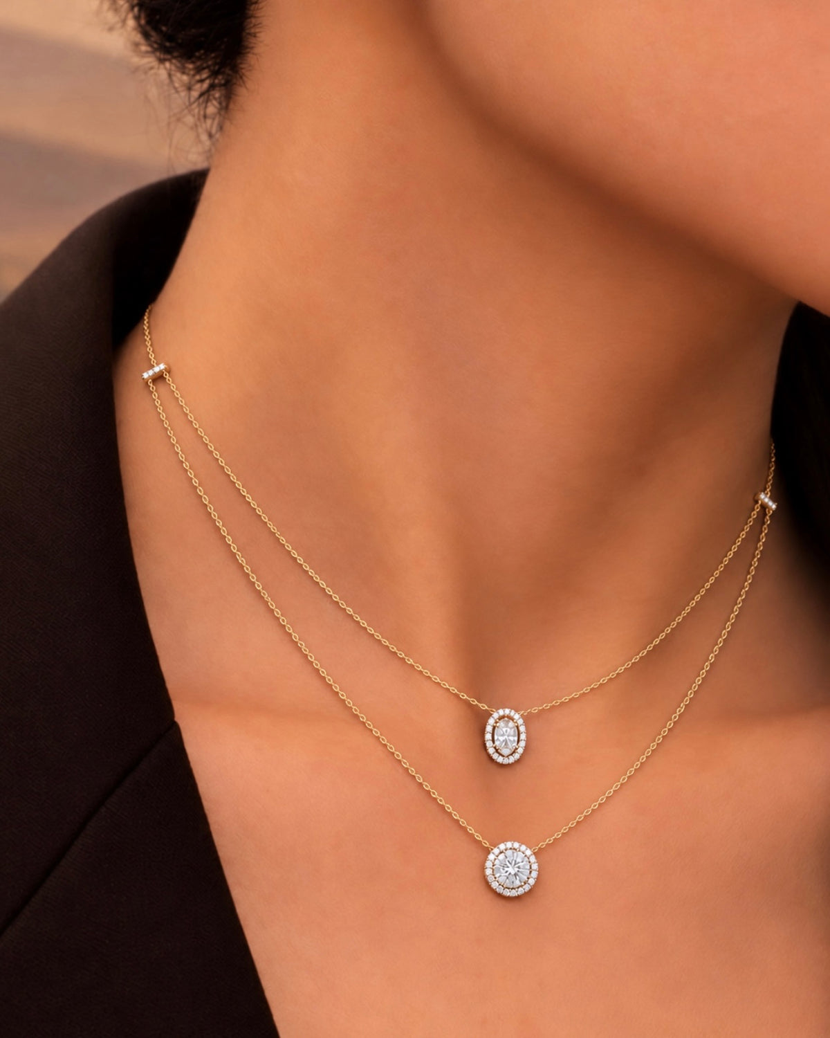 Essence Layered Pendant Necklace