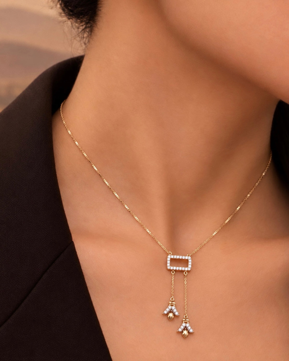 Origin Drop Pendant Necklace