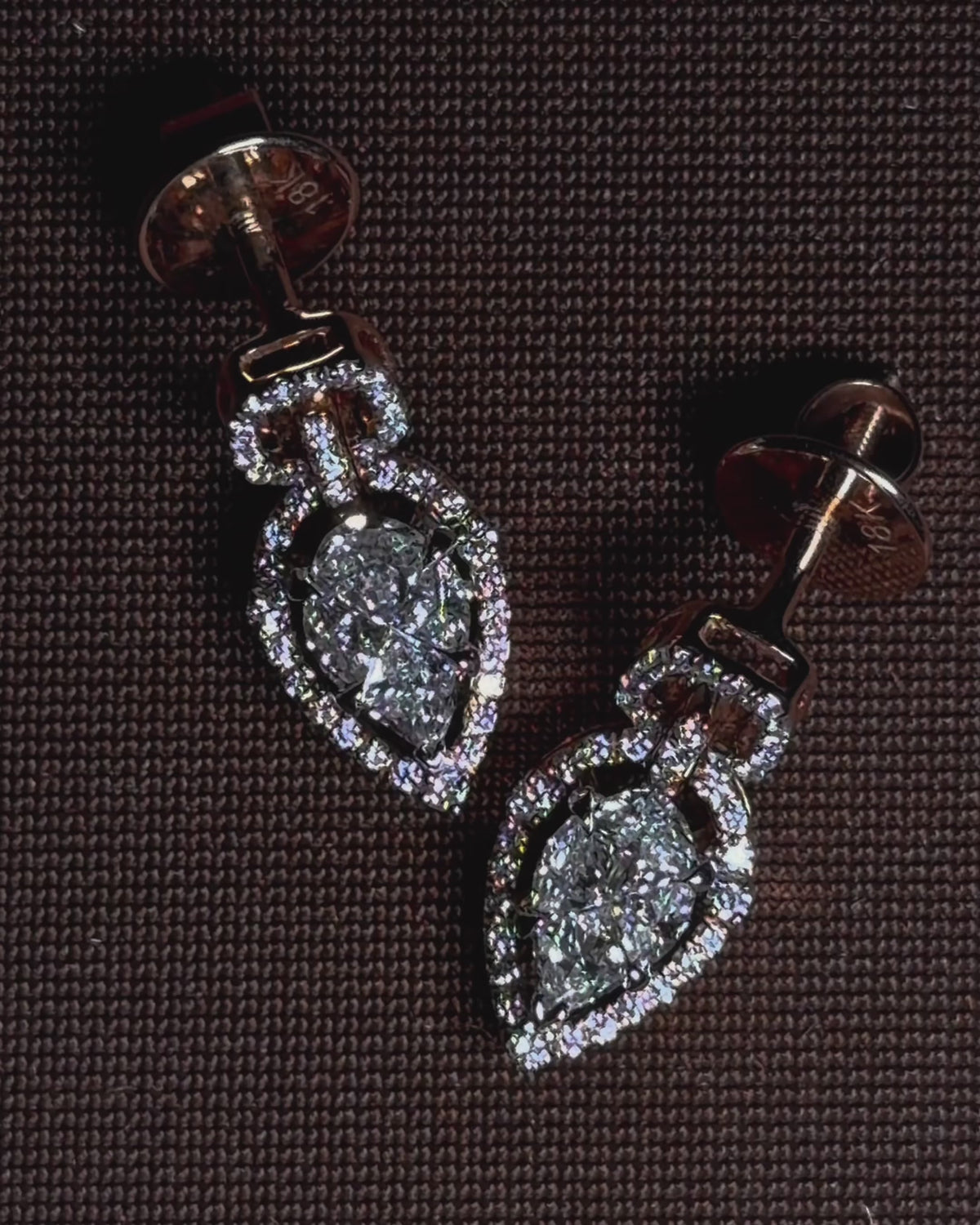 Bloom Element Drop Earrings